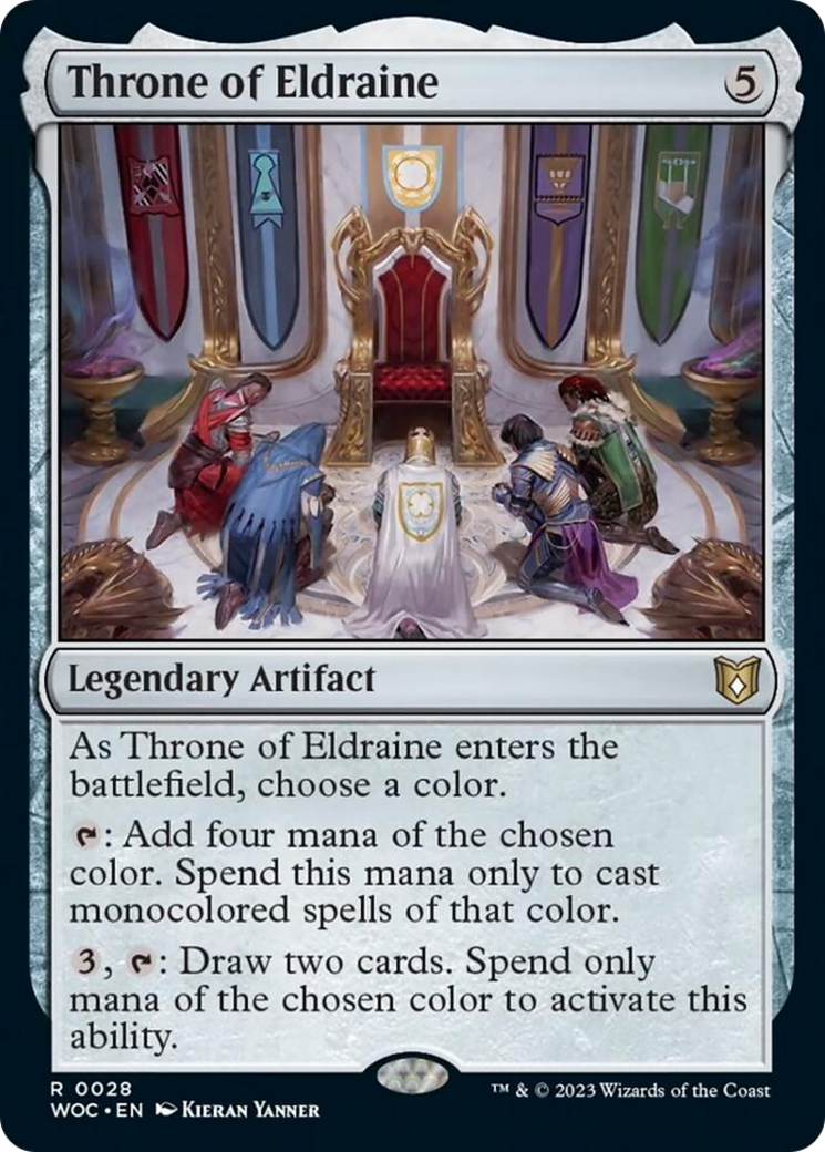 Throne of Eldraine [Wilds of Eldraine Commander] | Good Games Cannington