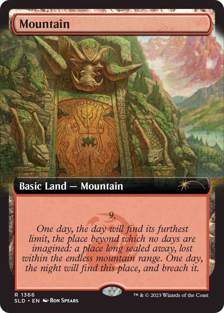 Mountain (1366) [Secret Lair Drop Series] | Good Games Cannington