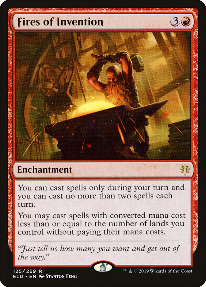 Fires of Invention 125/269 (Throne of Eldraine)  | Good Games Cannington