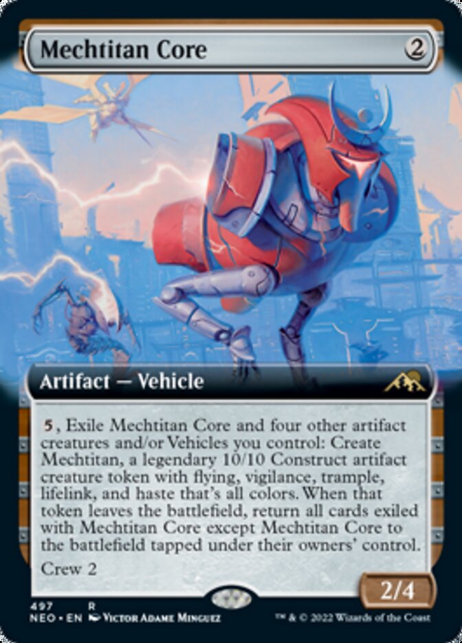 Mechtitan Core (Extended Art) [Kamigawa: Neon Dynasty] | Good Games Cannington