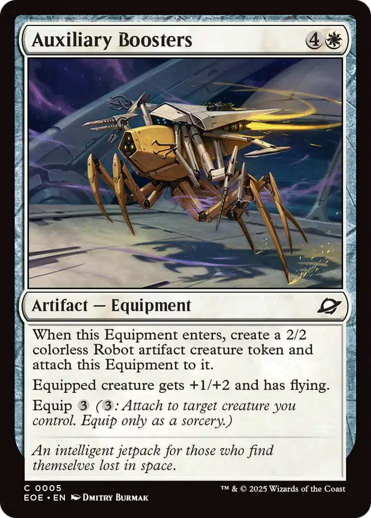 Auxiliary Boosters [Edge of Eternities] | Good Games Cannington