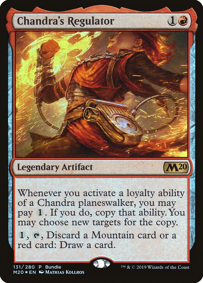 Chandra's Regulator (Bundle) [Core Set 2020 Promos] | Good Games Cannington