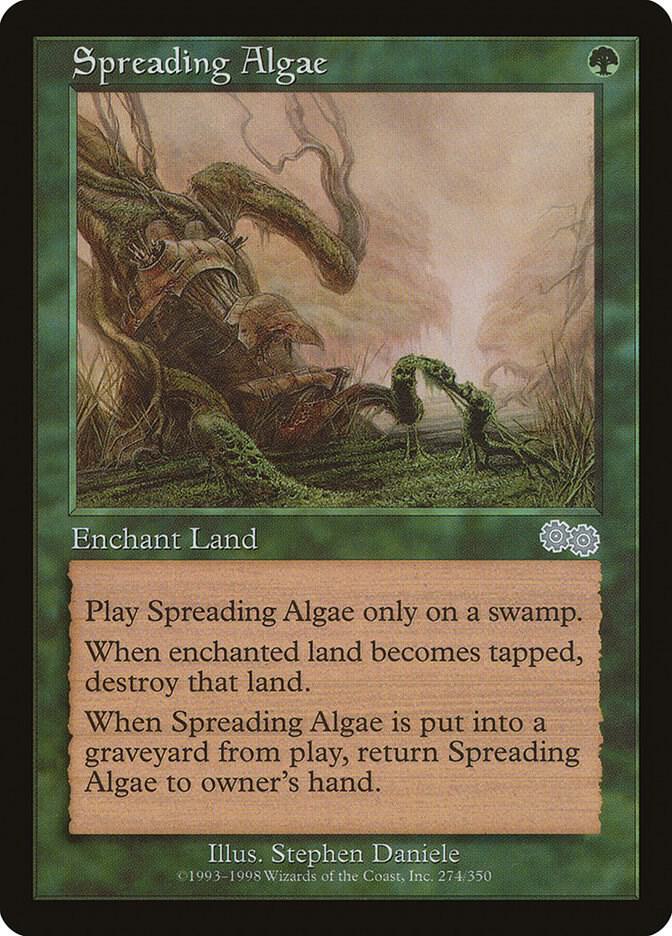 Spreading Algae 274/350 (Urza's Saga)  | Good Games Cannington