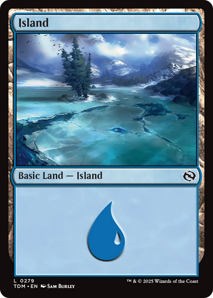 Island (0279) [Tarkir: Dragonstorm] | Good Games Cannington