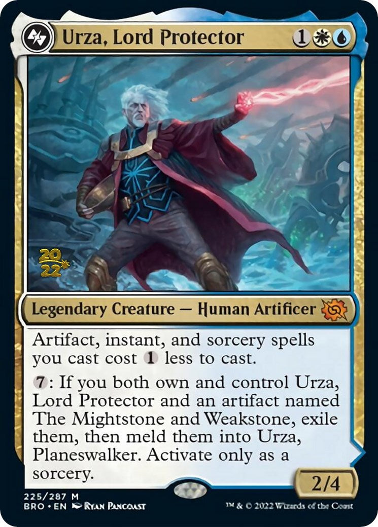 Urza, Lord Protector [The Brothers' War Prerelease Promos] | Good Games Cannington