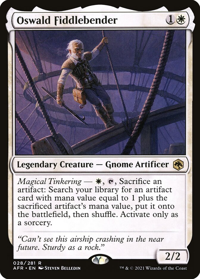 Oswald Fiddlebender 28 (Adventures in the Forgotten Realms)  - Foil | Good Games Cannington