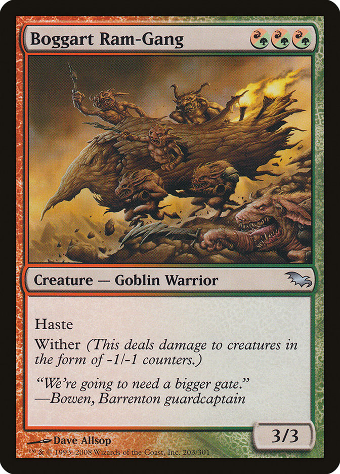 Boggart Ram-Gang 203 (Shadowmoor)  | Good Games Cannington