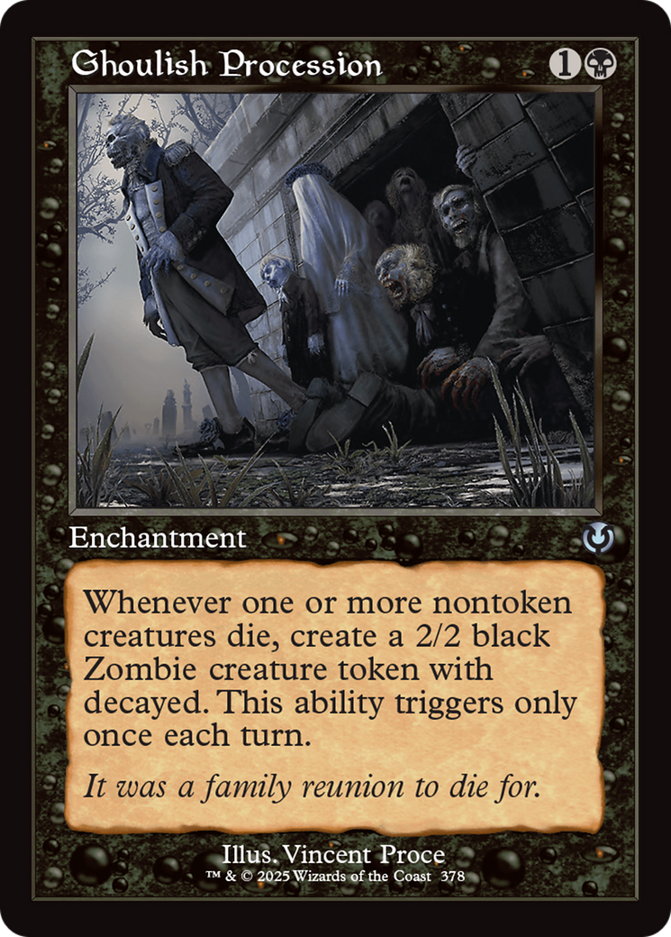 Ghoulish Procession (Retro Frame) [Innistrad Remastered] | Good Games Cannington
