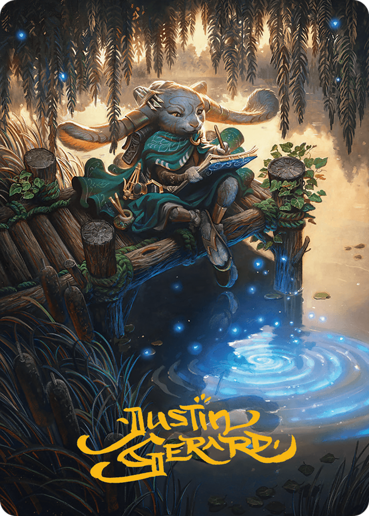 Tamiyo, Field Researcher Art Card (Gold-Stamped Signature) [Bloomburrow Art Series] | Good Games Cannington
