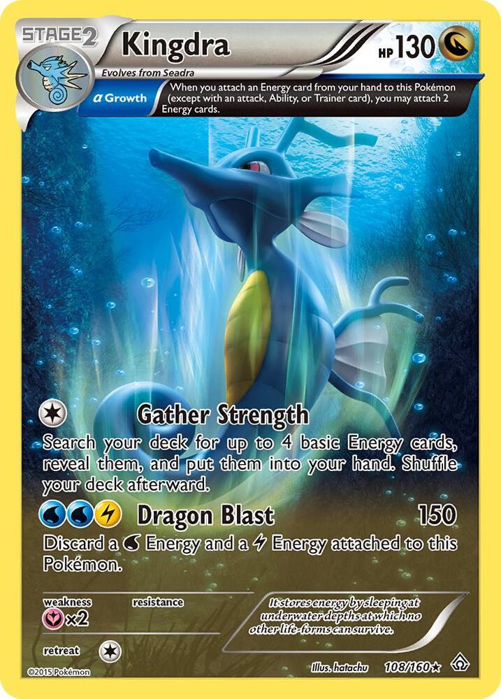 Kingdra 108/160 (XY - Primal Clash)  - Reverse Holofoil | Good Games Cannington