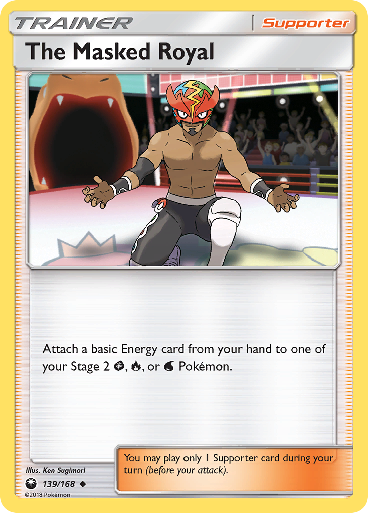 The Masked Royal (139/168) [Sun & Moon: Celestial Storm] | Good Games Cannington