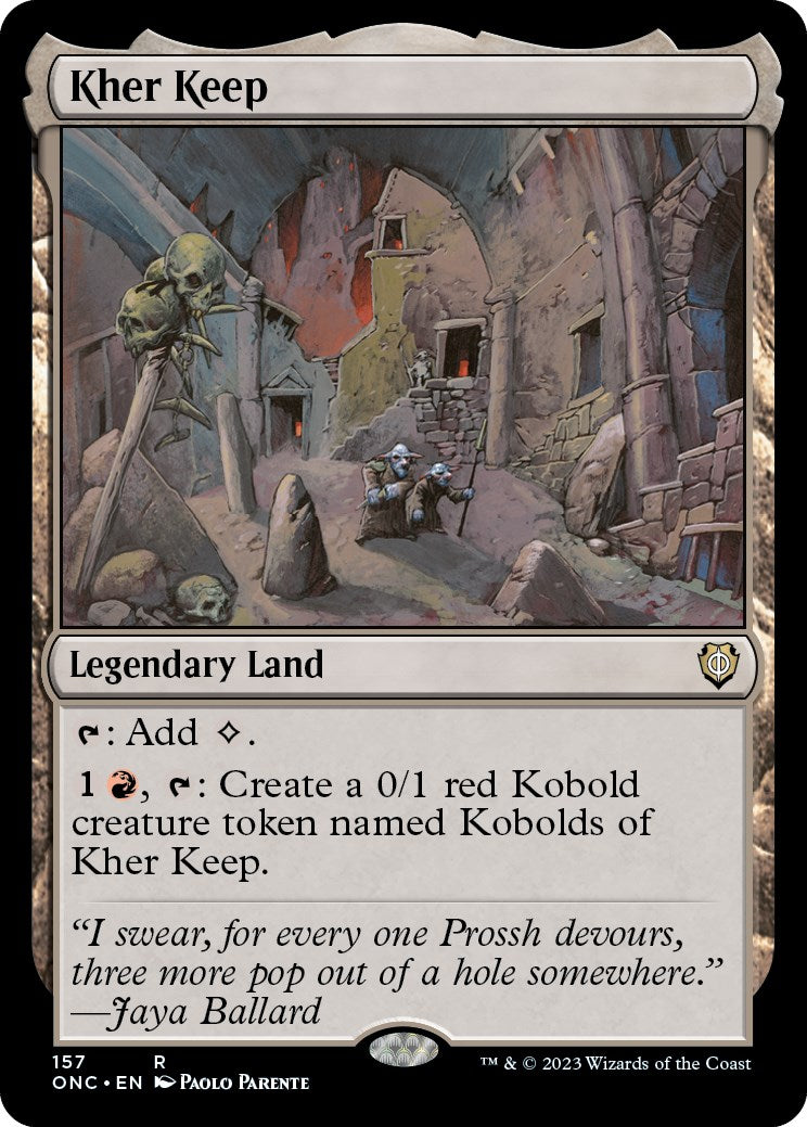 Kher Keep [Phyrexia: All Will Be One Commander] | Good Games Cannington