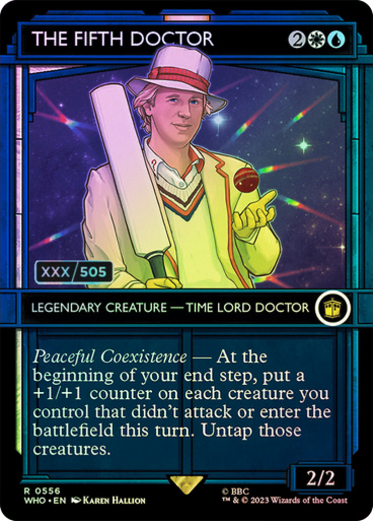 The Fifth Doctor (Serial Numbered) [Doctor Who] | Good Games Cannington