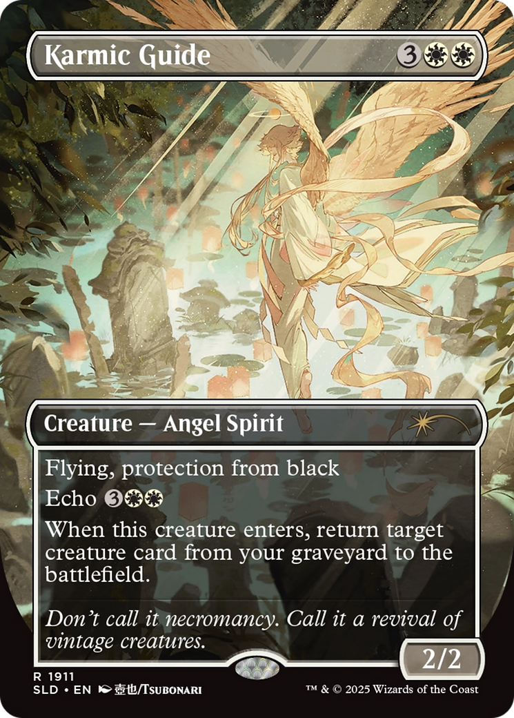 Karmic Guide (1911) (Rainbow Foil) [Secret Lair Drop Series] | Good Games Cannington