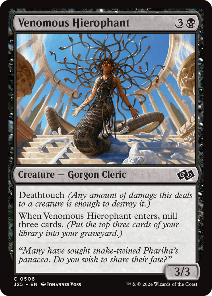 Venomous Hierophant [Foundations Jumpstart] | Good Games Cannington