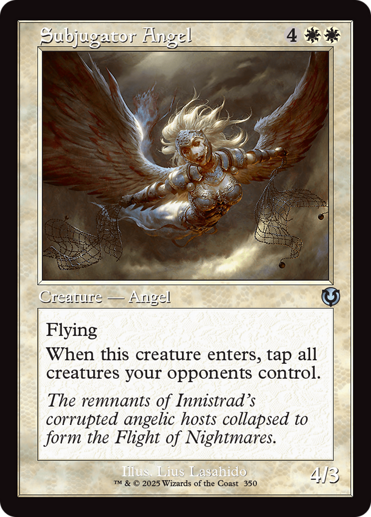 Subjugator Angel (Retro Frame) [Innistrad Remastered] | Good Games Cannington