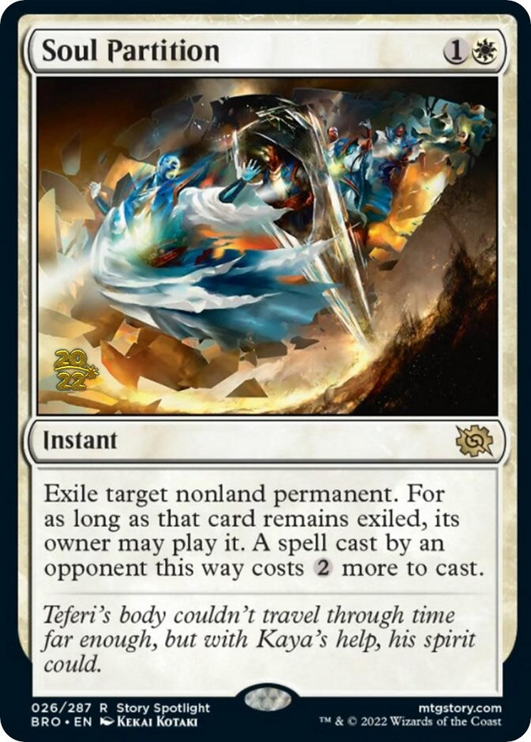 Soul Partition [The Brothers' War Prerelease Promos] | Good Games Cannington