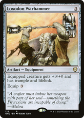 Loxodon Warhammer [Phyrexia: All Will Be One Commander] | Good Games Cannington