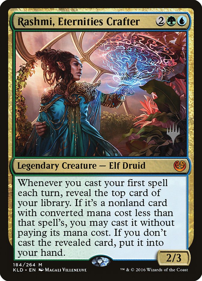 Rashmi, Eternities Crafter (Promo Pack) [Kaladesh Promos] | Good Games Cannington