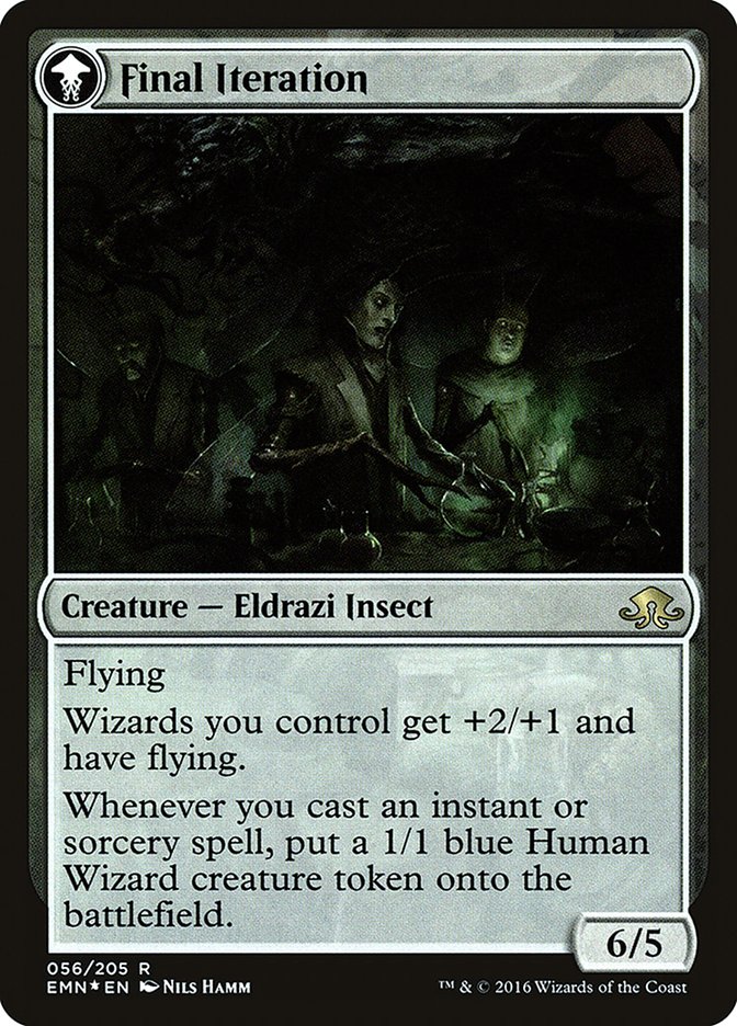 Docent of Perfection // Final Iteration [Eldritch Moon Prerelease Promos] | Good Games Cannington