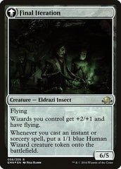 Docent of Perfection // Final Iteration [Eldritch Moon Prerelease Promos] | Good Games Cannington