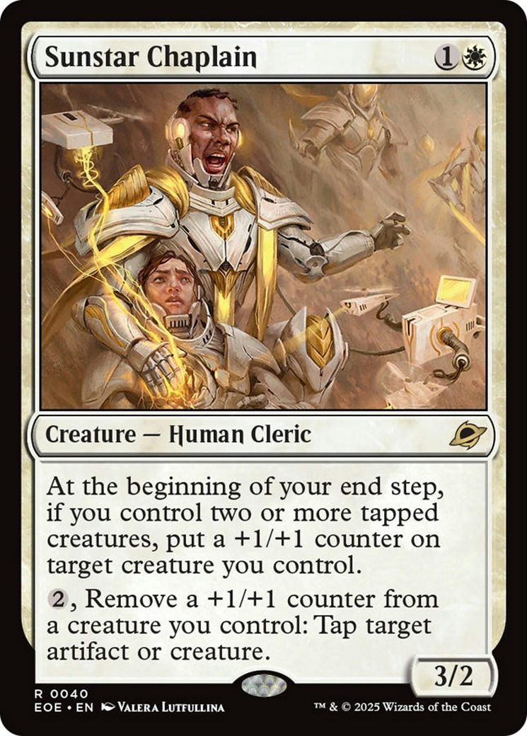Sunstar Chaplain [Edge of Eternities] | Good Games Cannington