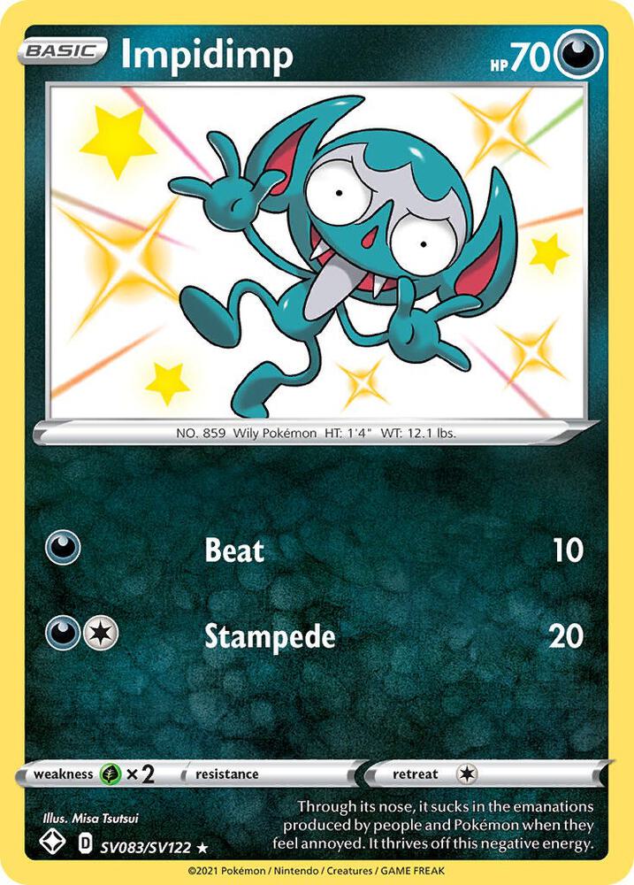 Impidimp SV083/SV122 (Shining Fates: Shiny Vault)  - Holofoil | Good Games Cannington