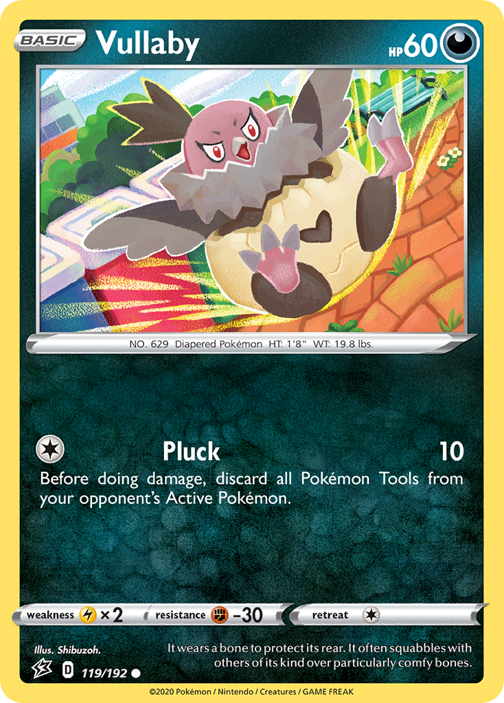 Vullaby (119/192) [Sword & Shield: Rebel Clash] | Good Games Cannington