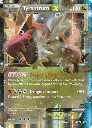 Tyrantrum EX (XY70) (Jumbo Card) [XY: Black Star Promos] | Good Games Cannington