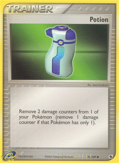 Potion (91/109) [EX: Ruby & Sapphire] | Good Games Cannington
