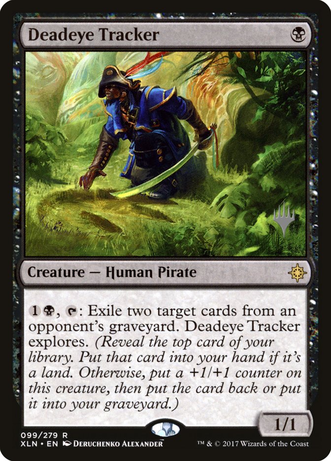 Deadeye Tracker (Promo Pack) [Ixalan Promos] | Good Games Cannington