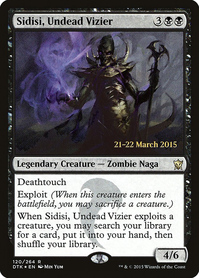 Sidisi, Undead Vizier [Dragons of Tarkir Prerelease Promos] | Good Games Cannington