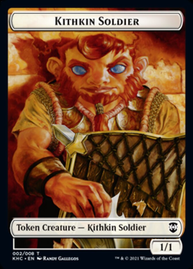 Kithkin Soldier Token [Kaldheim Commander Tokens] | Good Games Cannington