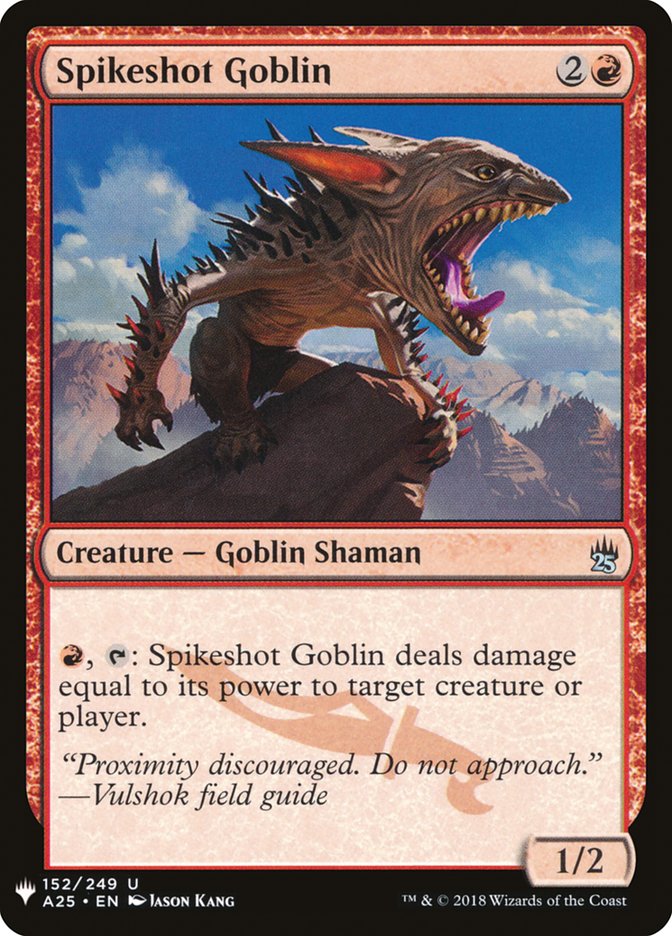 Spikeshot Goblin [Mystery Booster] | Good Games Cannington