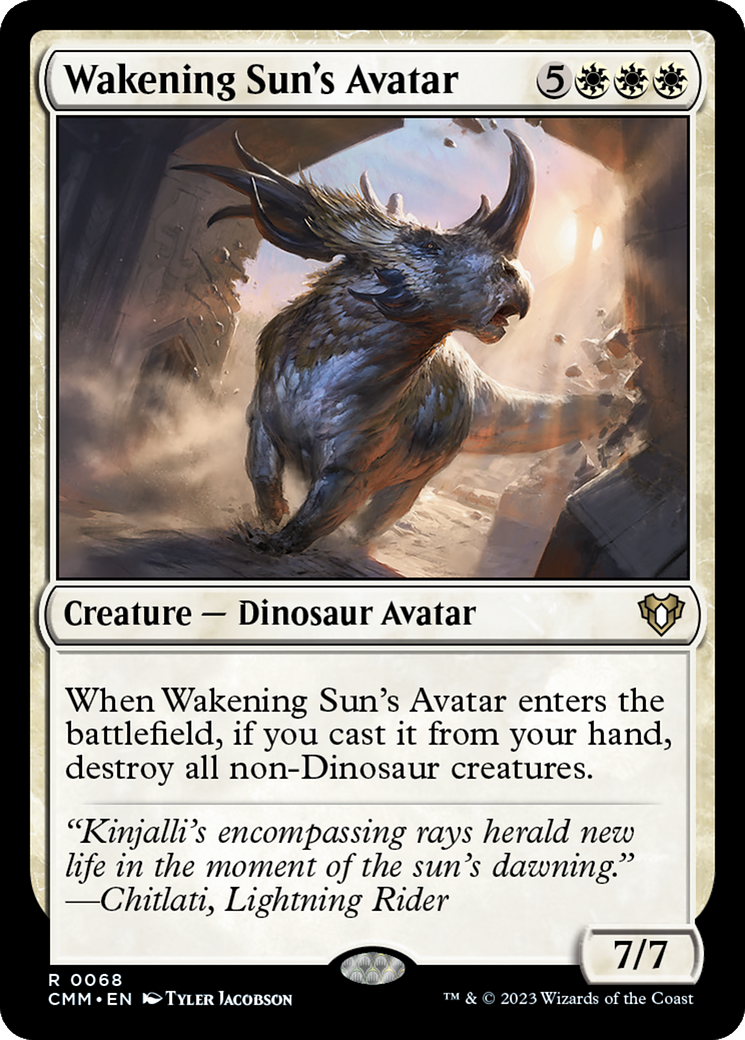 Wakening Sun's Avatar [Commander Masters] | Good Games Cannington