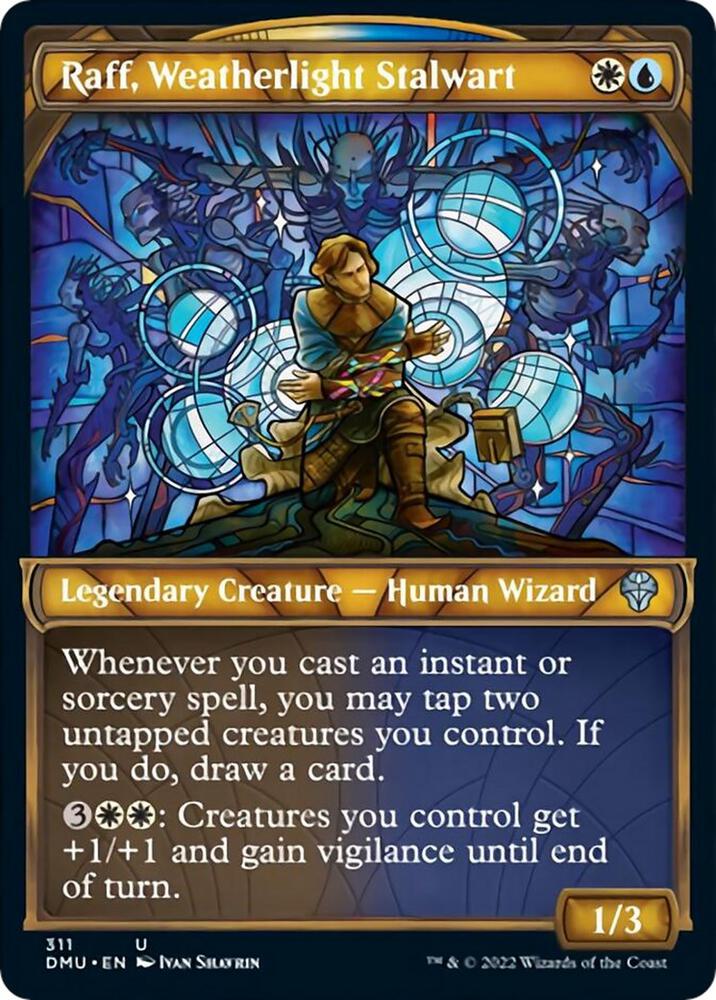 Raff Weatherlight Stalwart Showcase 311/281 (Dominaria United)  - Foil | Good Games Cannington