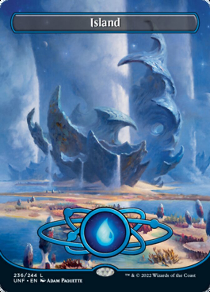 Island (236) (Planetary Space-ic Land) [Unfinity] | Good Games Cannington