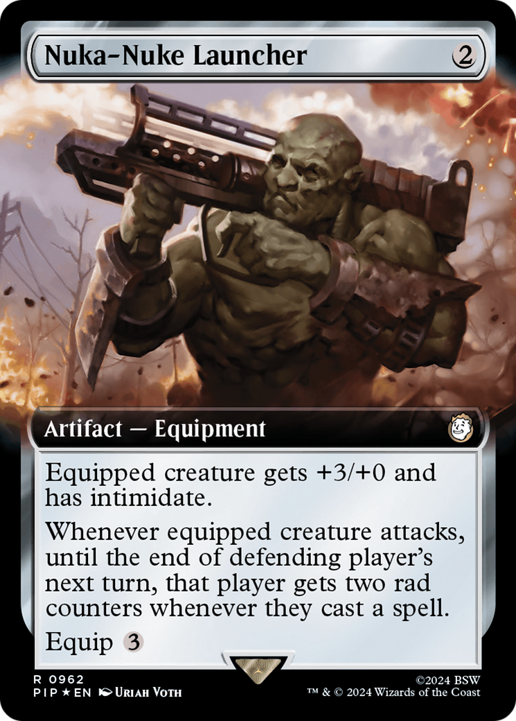 Nuka-Nuke Launcher (Extended Art) (Surge Foil) [Fallout] | Good Games Cannington