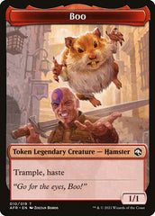 Dog Illusion // Boo Double-Sided Token [Dungeons & Dragons: Adventures in the Forgotten Realms Tokens] | Good Games Cannington