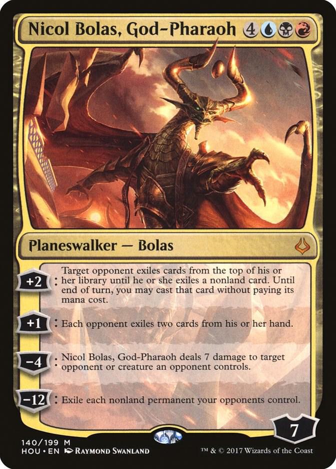 Nicol Bolas God Pharaoh 140 (Hour of Devastation)  | Good Games Cannington