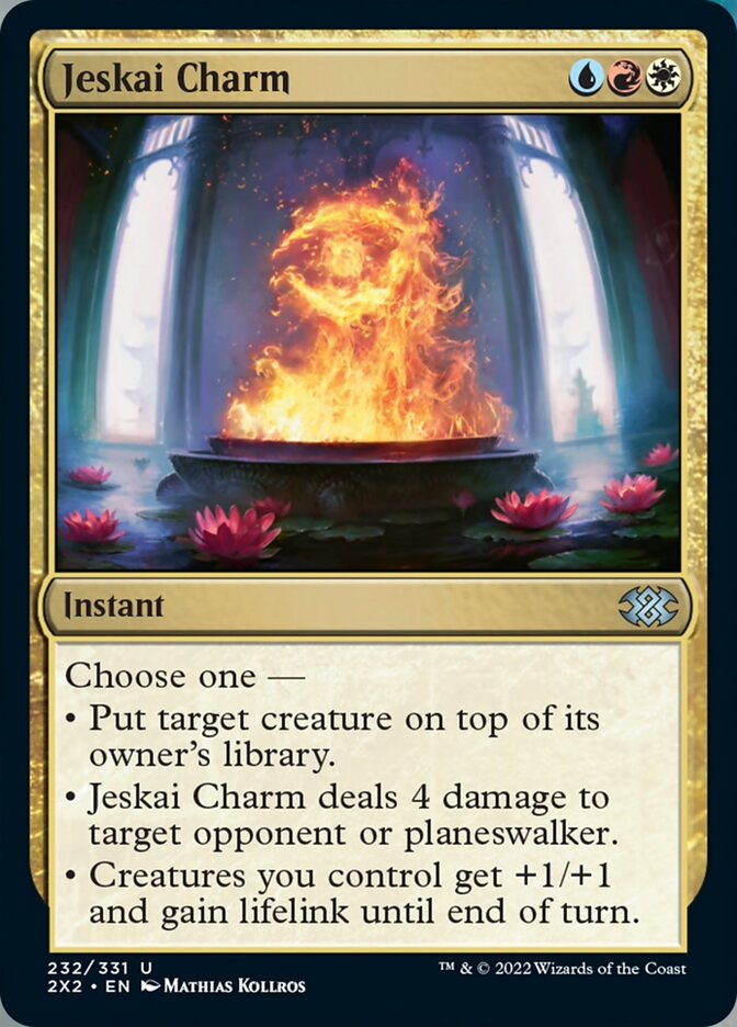Jeskai Charm [Double Masters 2022] | Good Games Cannington