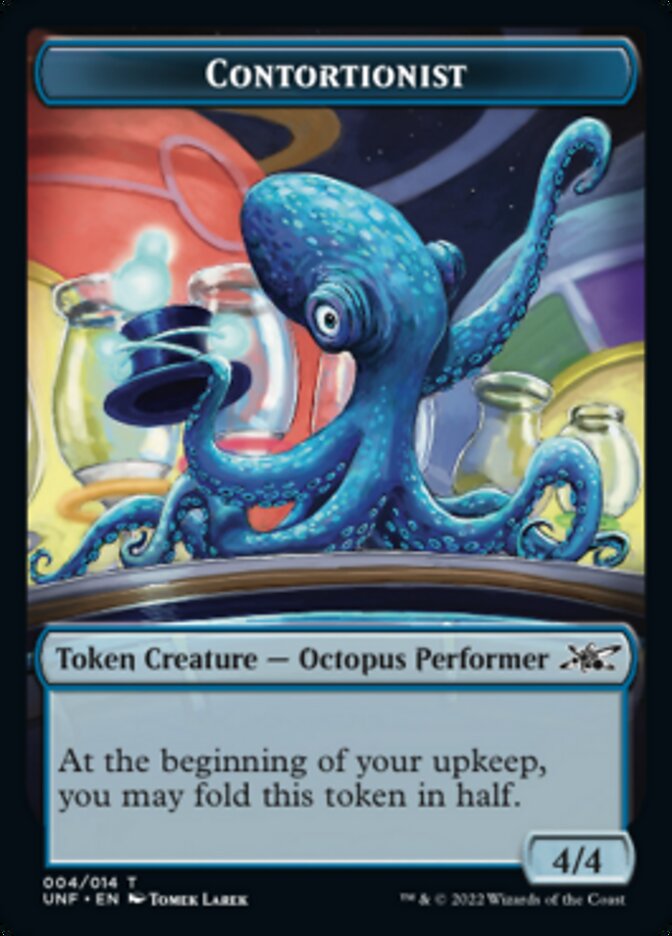 Contortionist Double-Sided Token [Unfinity Tokens] | Good Games Cannington