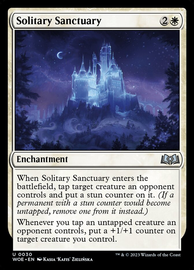 Solitary Sanctuary 30 (Wilds of Eldraine)  - Foil | Good Games Cannington