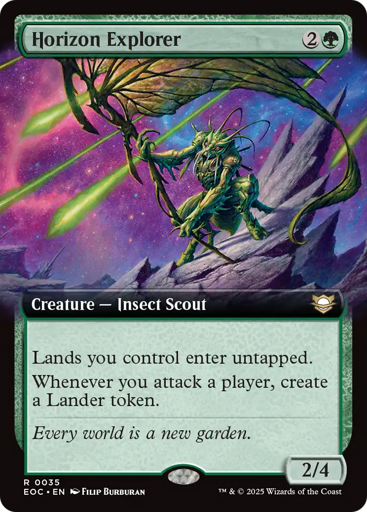 Horizon Explorer (Extended Art) [Edge of Eternities Commander] | Good Games Cannington