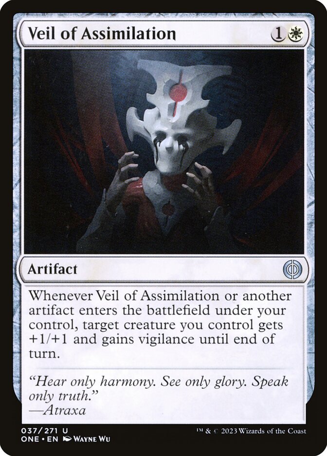 Veil of Assimilation 37/271 (Phyrexia: All Will Be One)  | Good Games Cannington