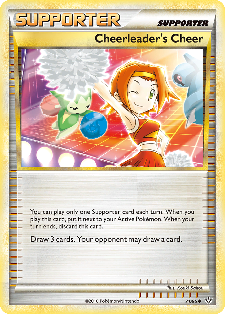 Cheerleader's Cheer (71/95) [HeartGold & SoulSilver: Unleashed] | Good Games Cannington