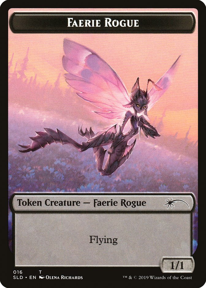 Faerie Rogue Token (016) [Secret Lair Drop Series] | Good Games Cannington