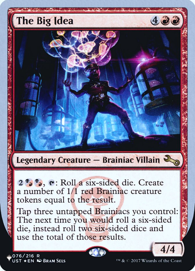The Big Idea (Unfinity Foil Edition) [The List] | Good Games Cannington