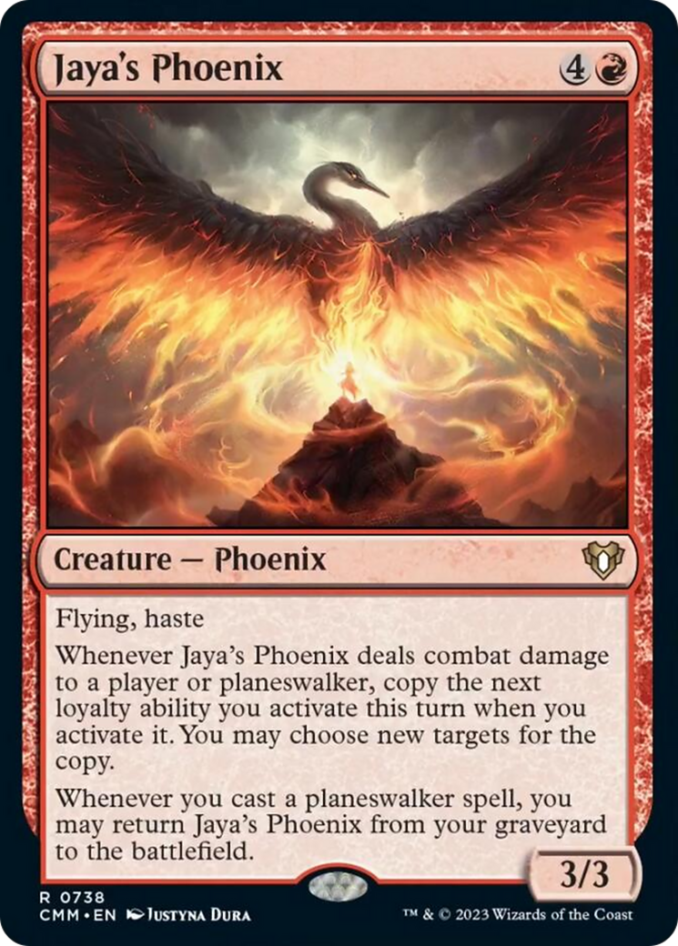 Jaya's Phoenix [Commander Masters] | Good Games Cannington