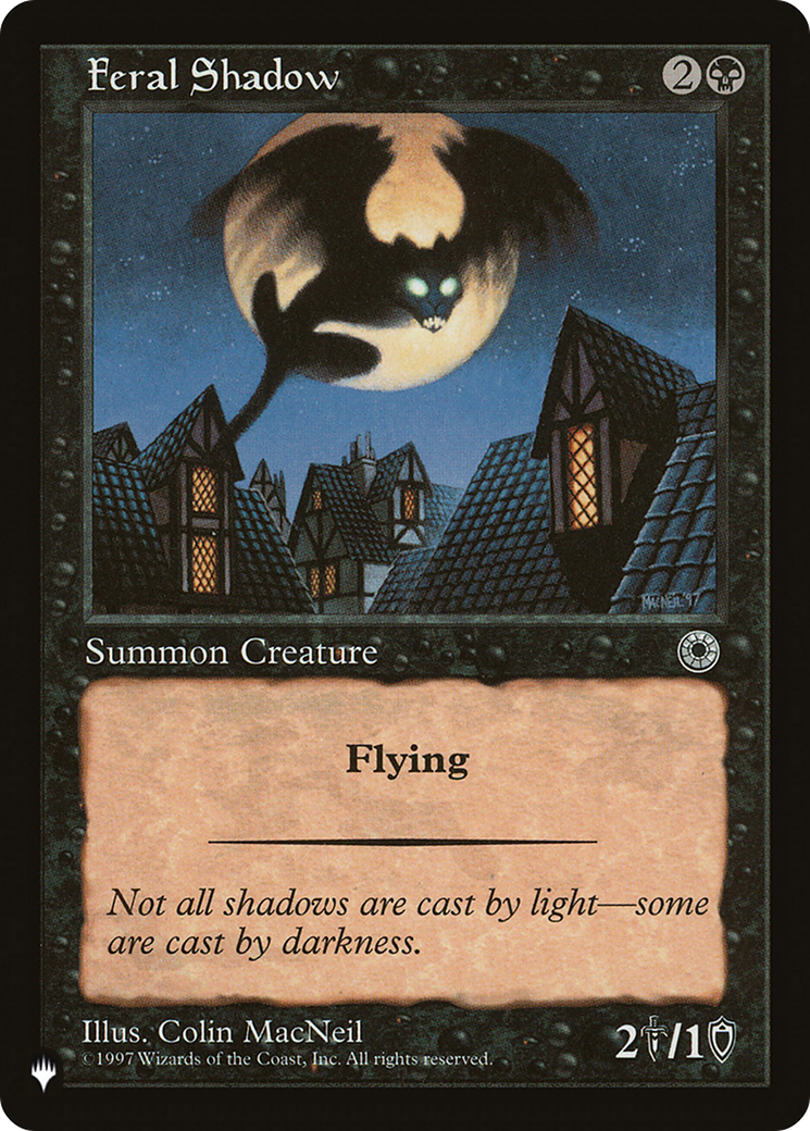 Feral Shadow [The List] | Good Games Cannington